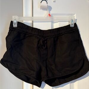 Wilfred Free Black Linen Shorts